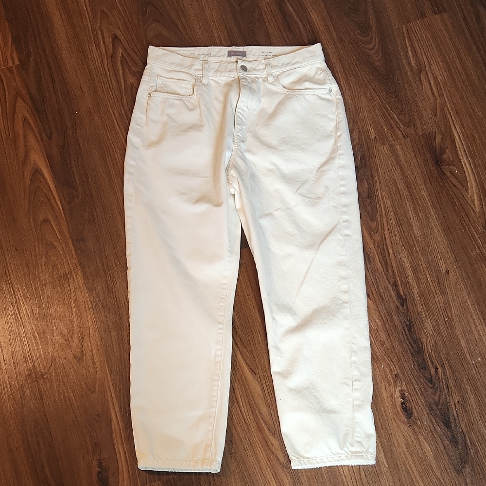 DL1961 Cream Denim Jeans